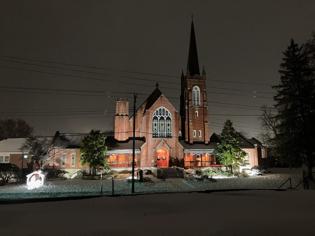 Christ crucified preaching - evening worship times