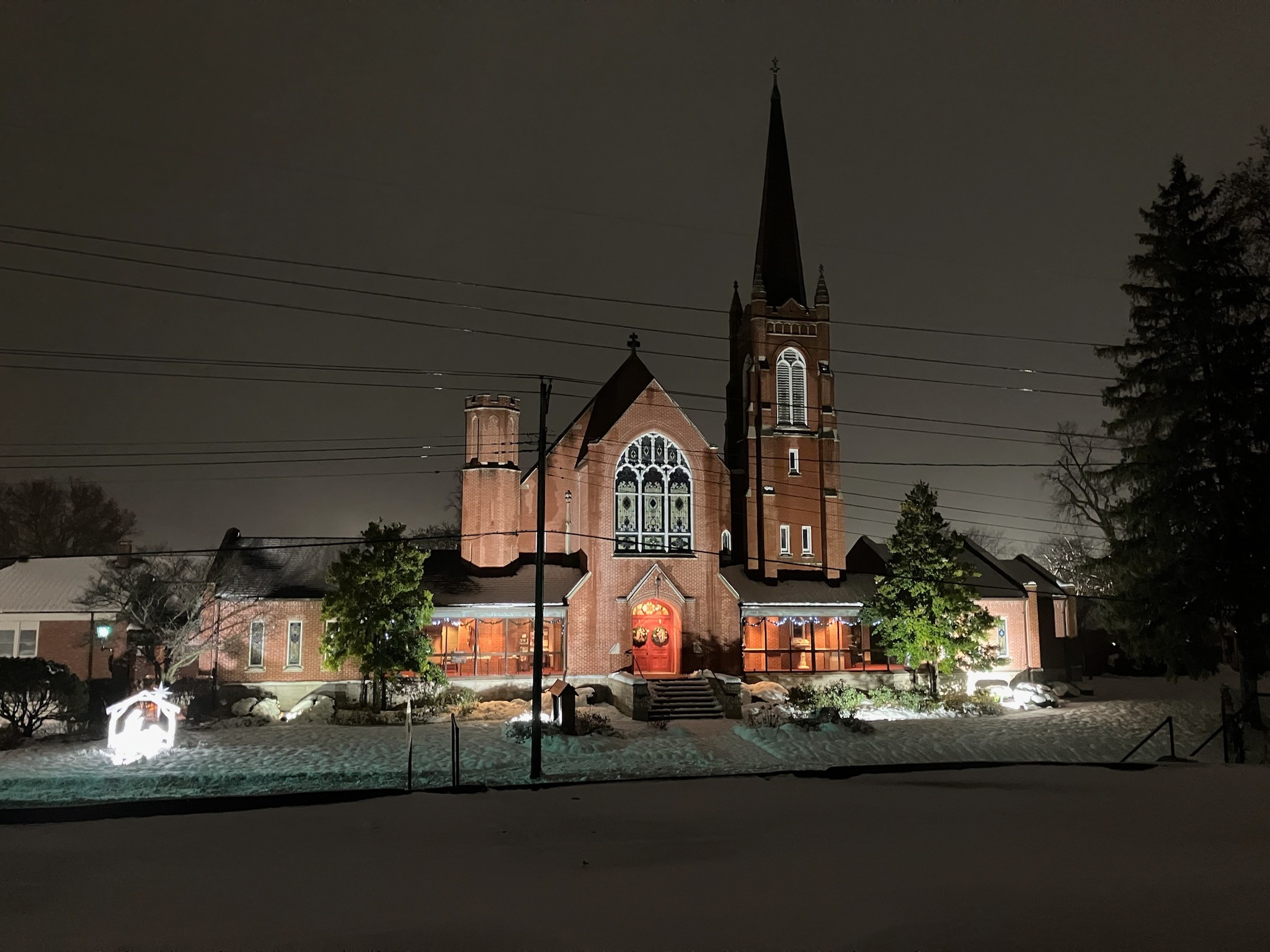 evening worship times